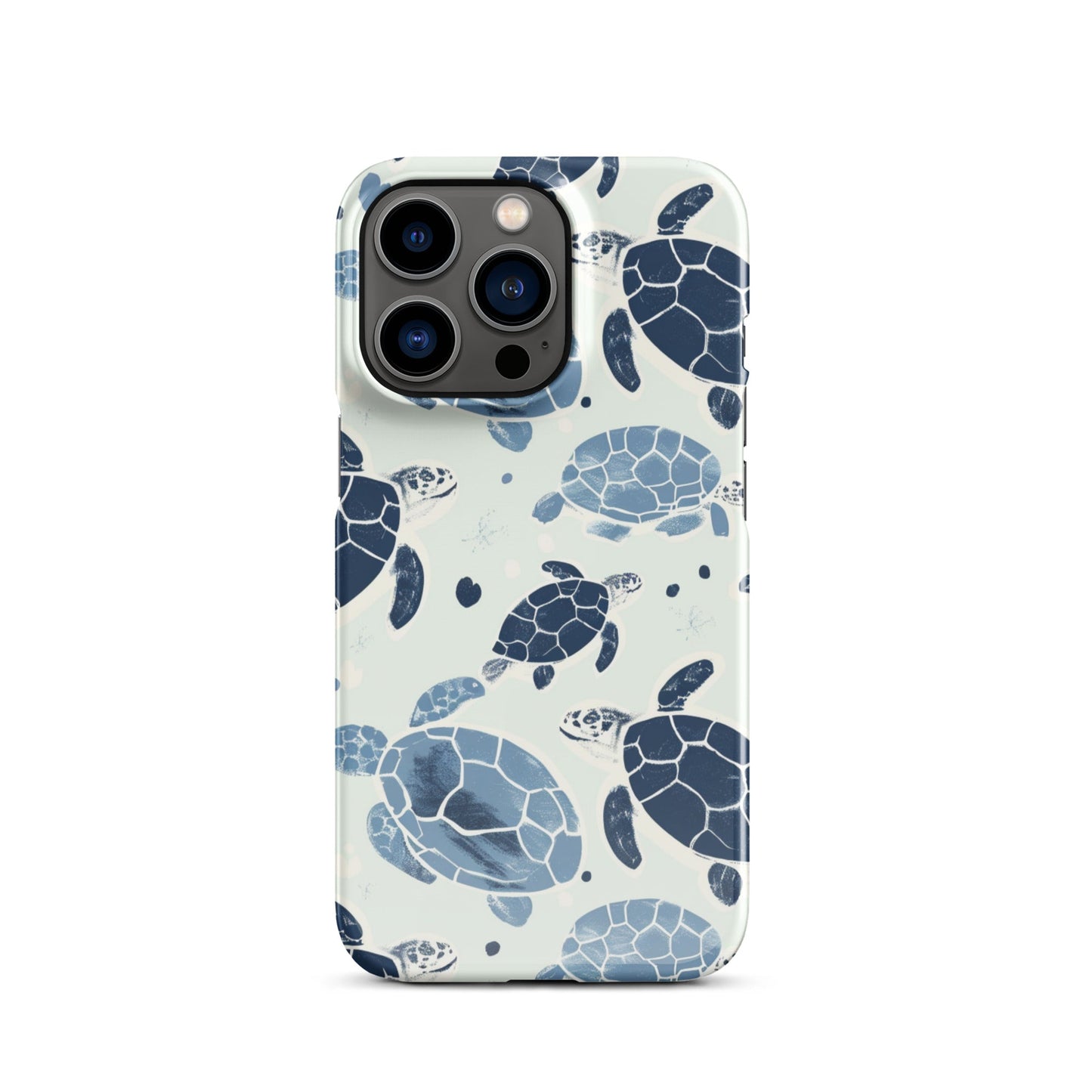 Blue Turtle Phone case for iPhone-18