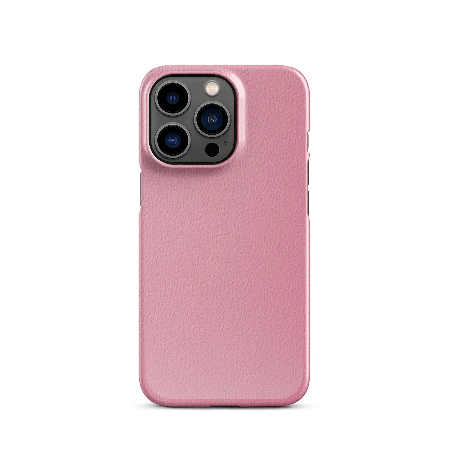 Solid Pink Phone case for iPhone-18