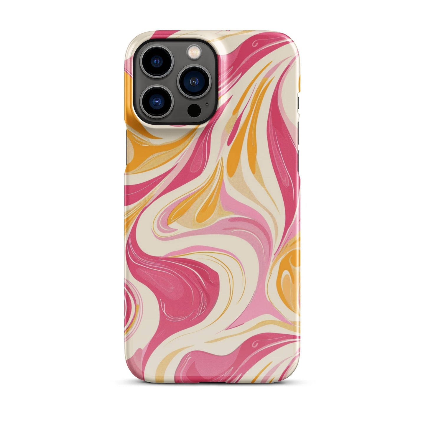 Yellow & Pink Phone Phone  case for iPhone-20