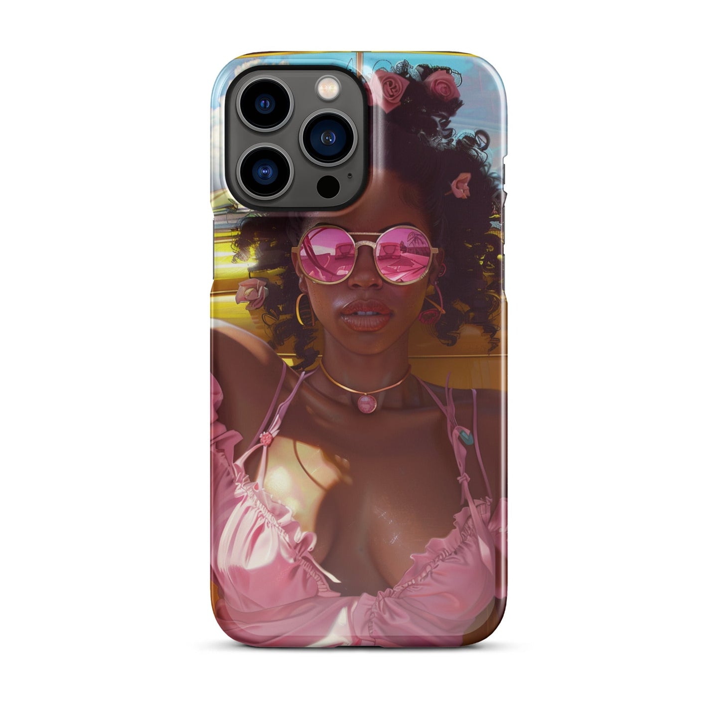 Black Girl Fashionista Phone case for iPhone-20