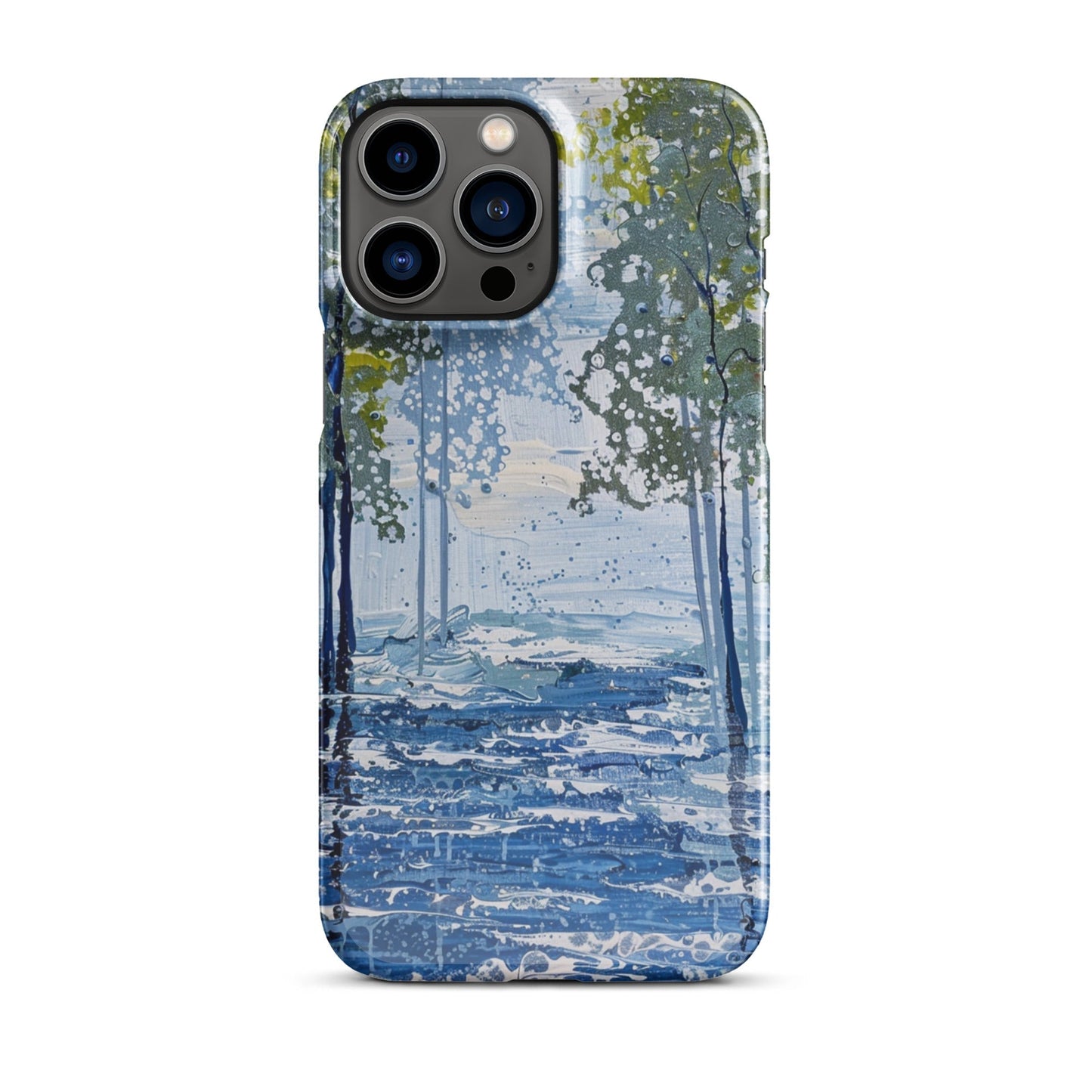 River Trees Phone case for iPhone-20