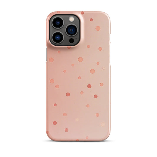 Peach Dots Phone case for iPhone-20