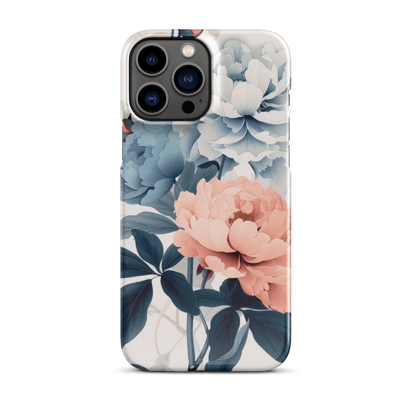 Tricolor Flowers Phone case for iPhone-20