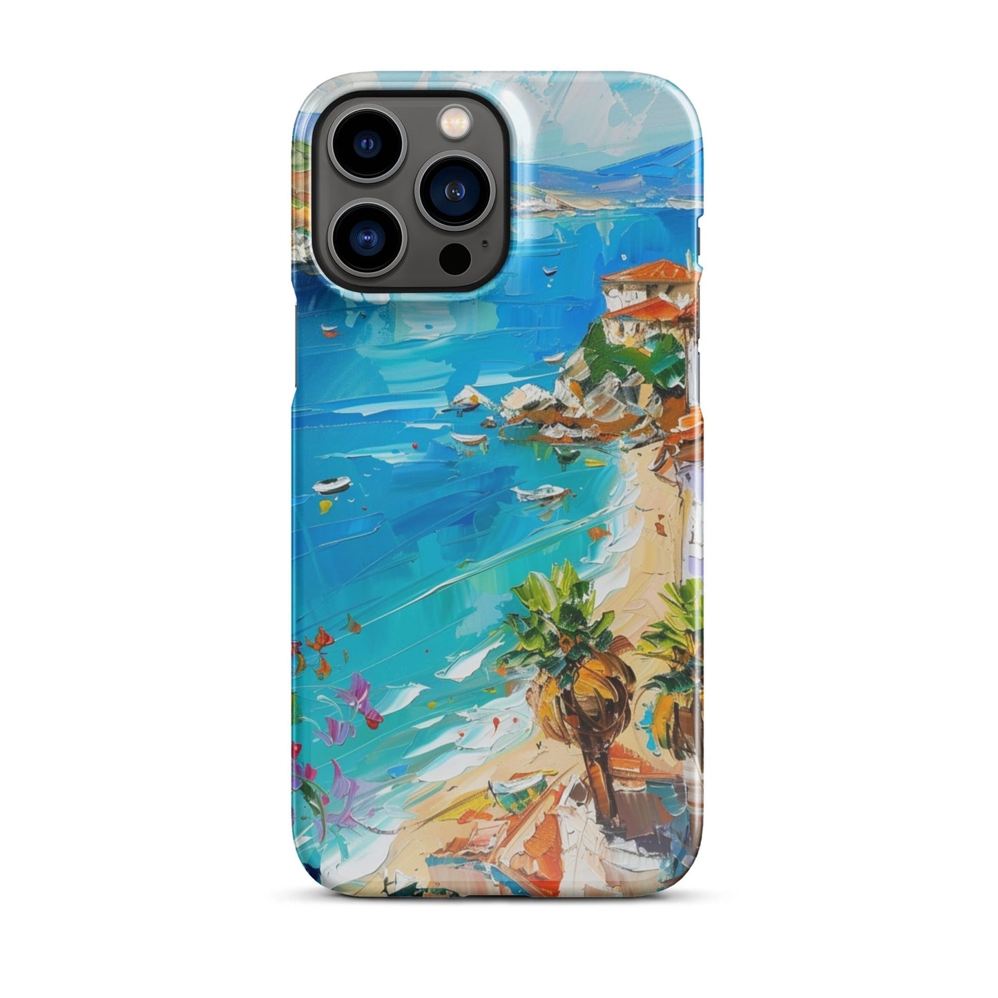 Mediterranean Beach Phone case for iPhone-20