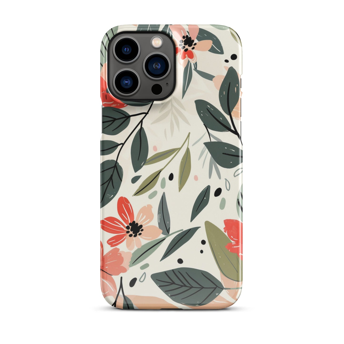 Flower leave Phone case for iPhone-20