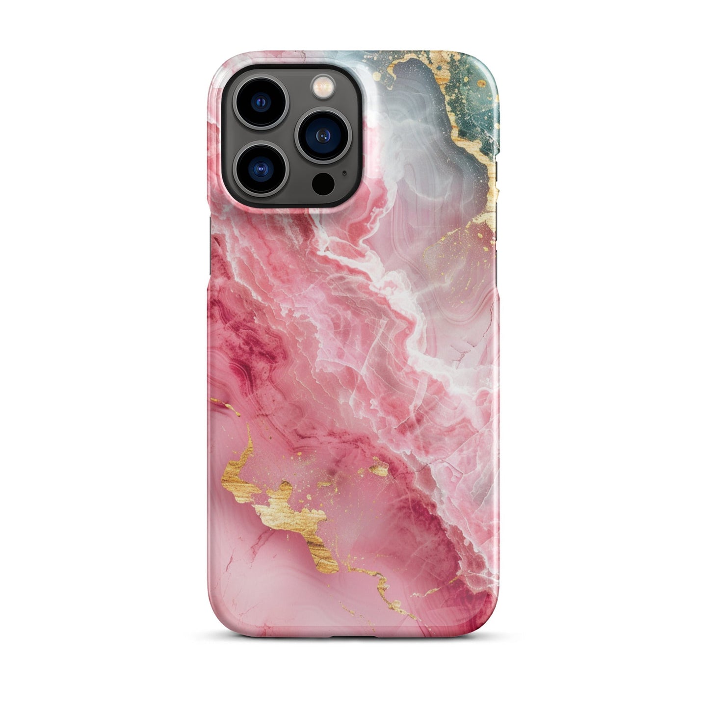 Pink Marble Phone case for iPhone-20