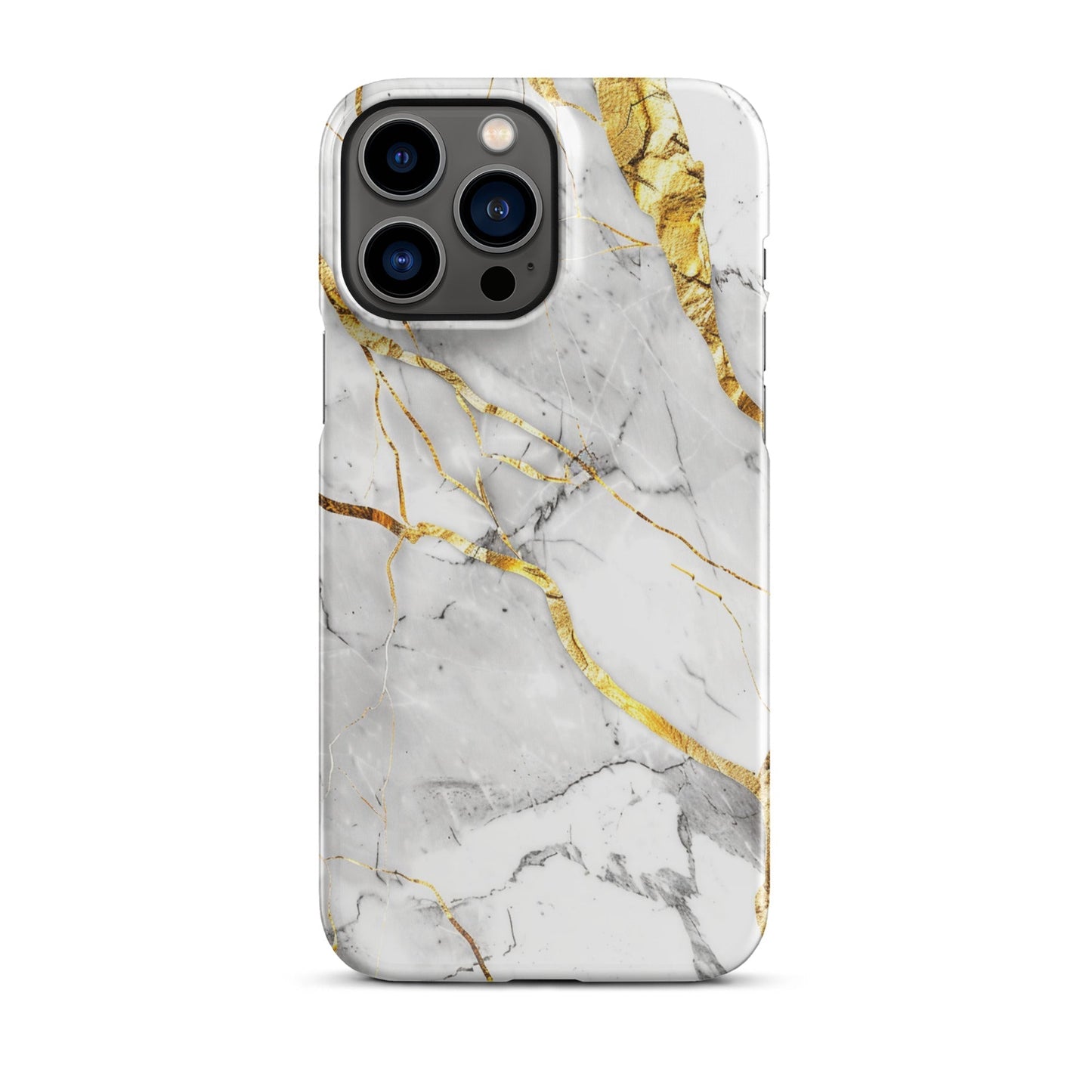 White Marble Phone case for iPhone-20