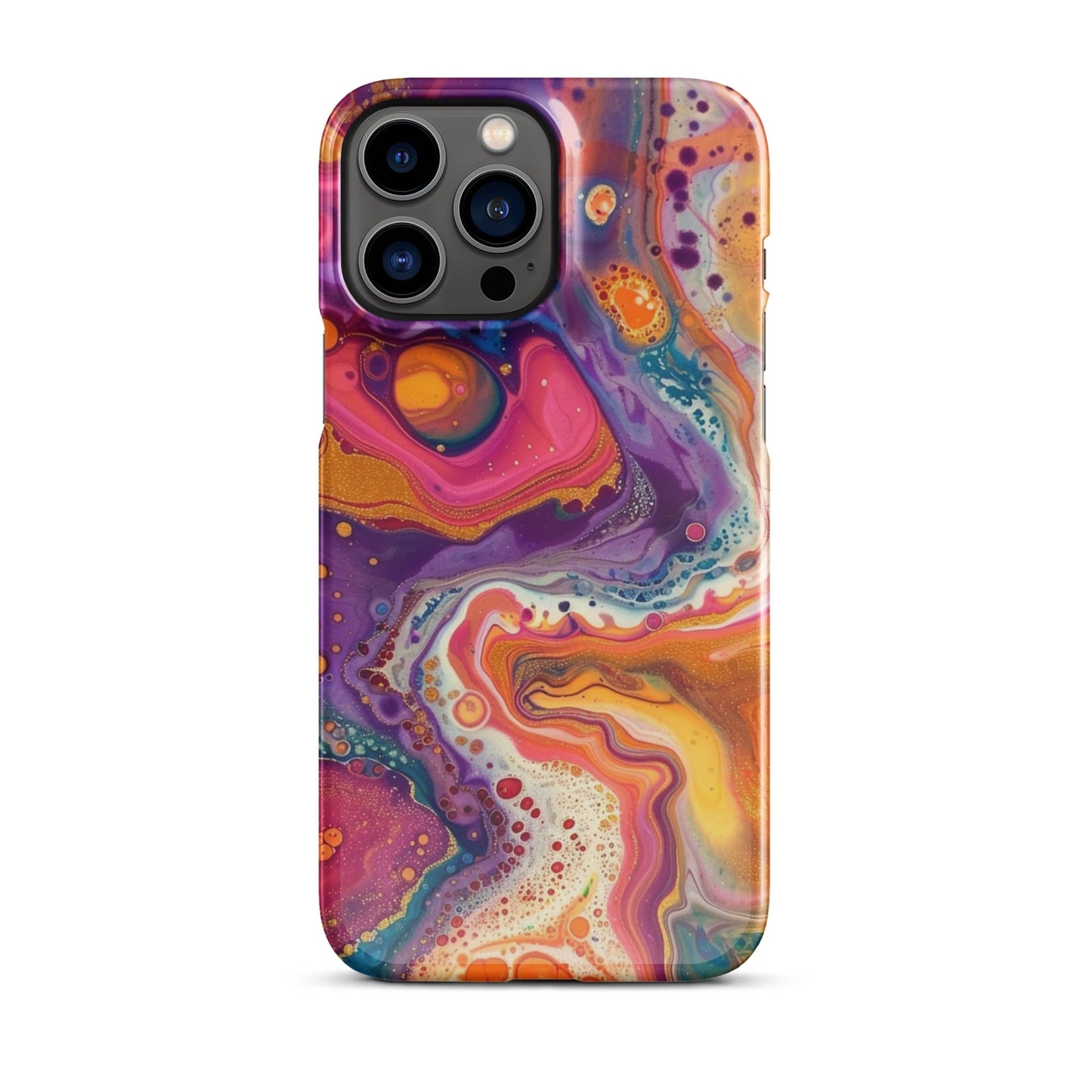 Rainbow Swirling Phone case for iPhone-20