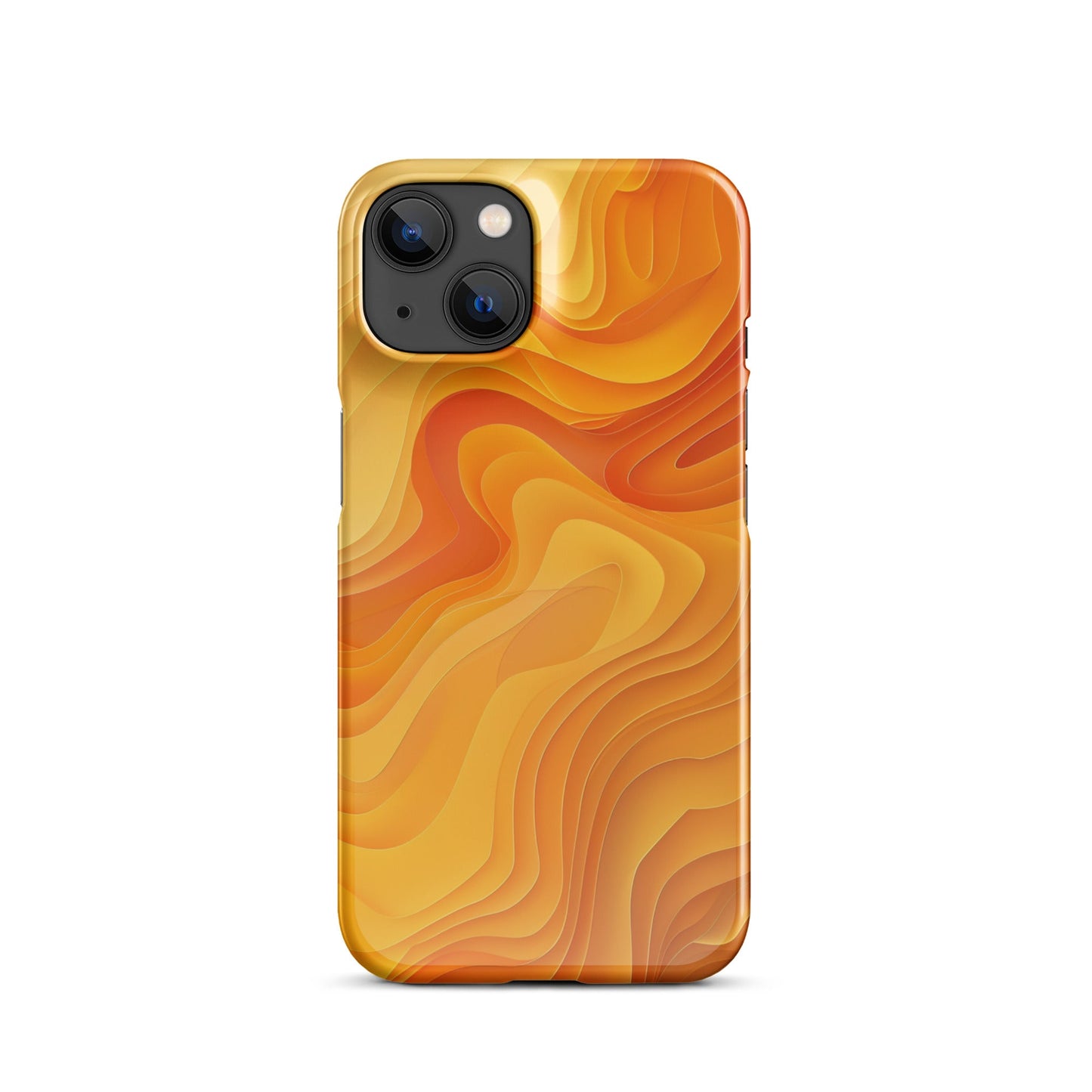 Abstract Yellow Phone Phone  case for iPhone-23