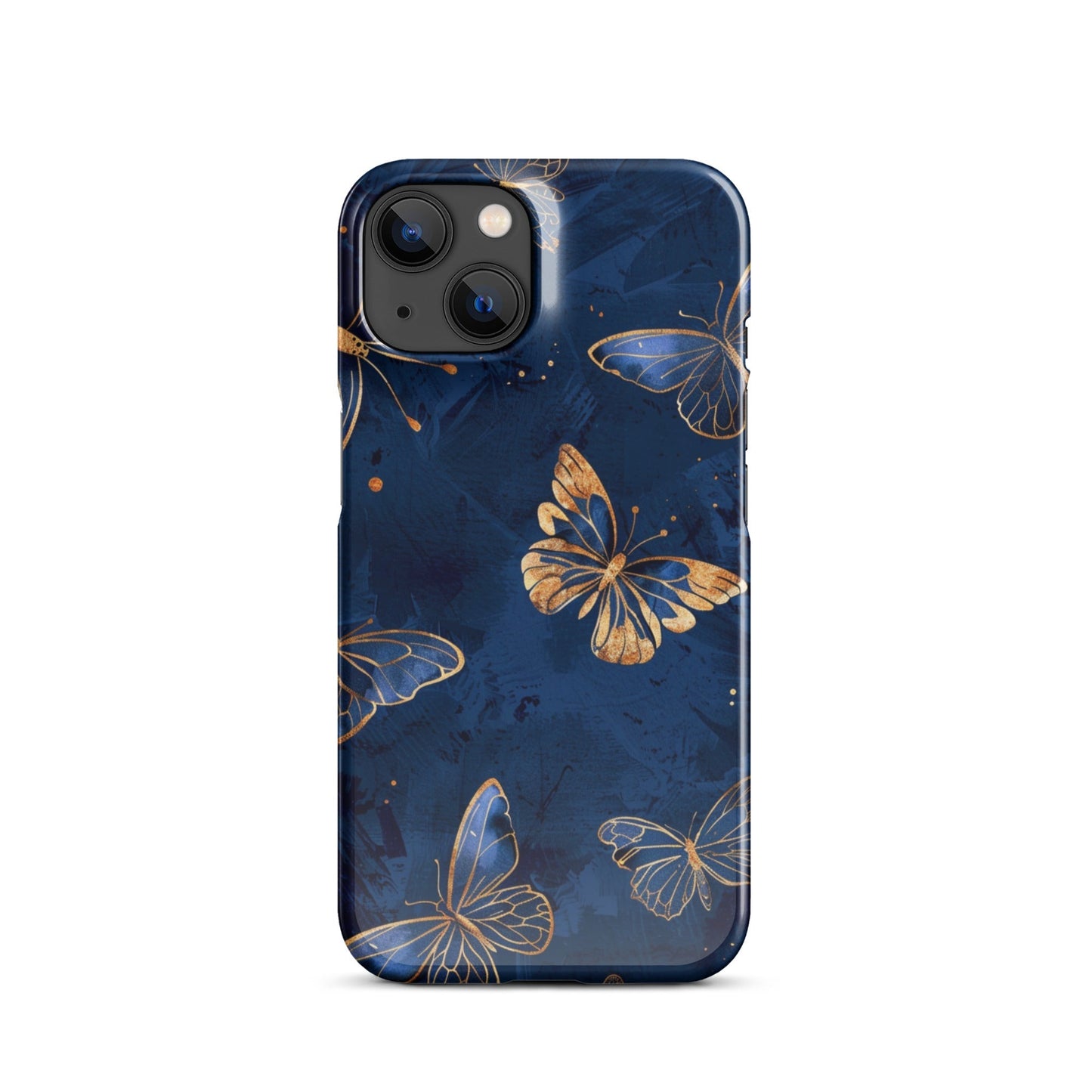 Blue Butterflies Phone case for iPhone-23