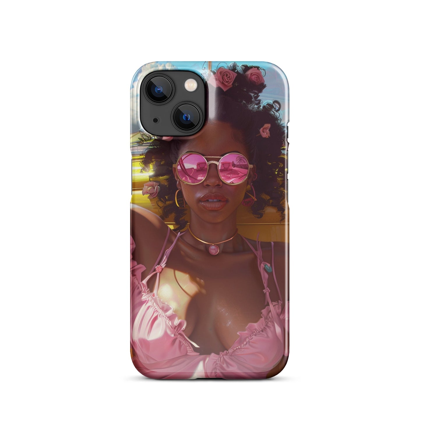 Black Girl Fashionista Phone case for iPhone-22