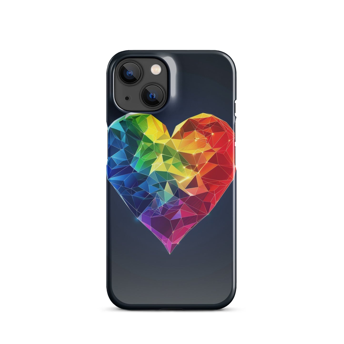 Ranbow Heart Phone case for iPhone-22