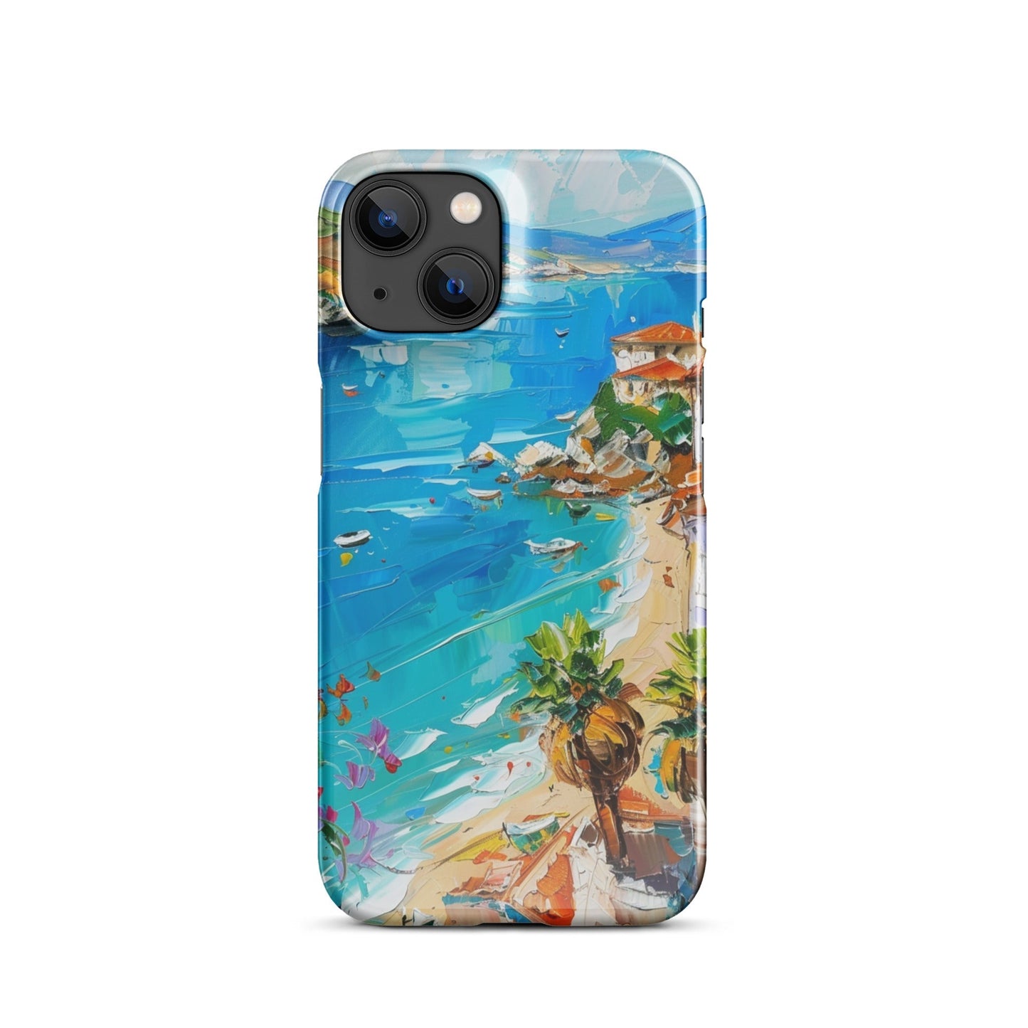 Mediterranean Beach Phone case for iPhone-22