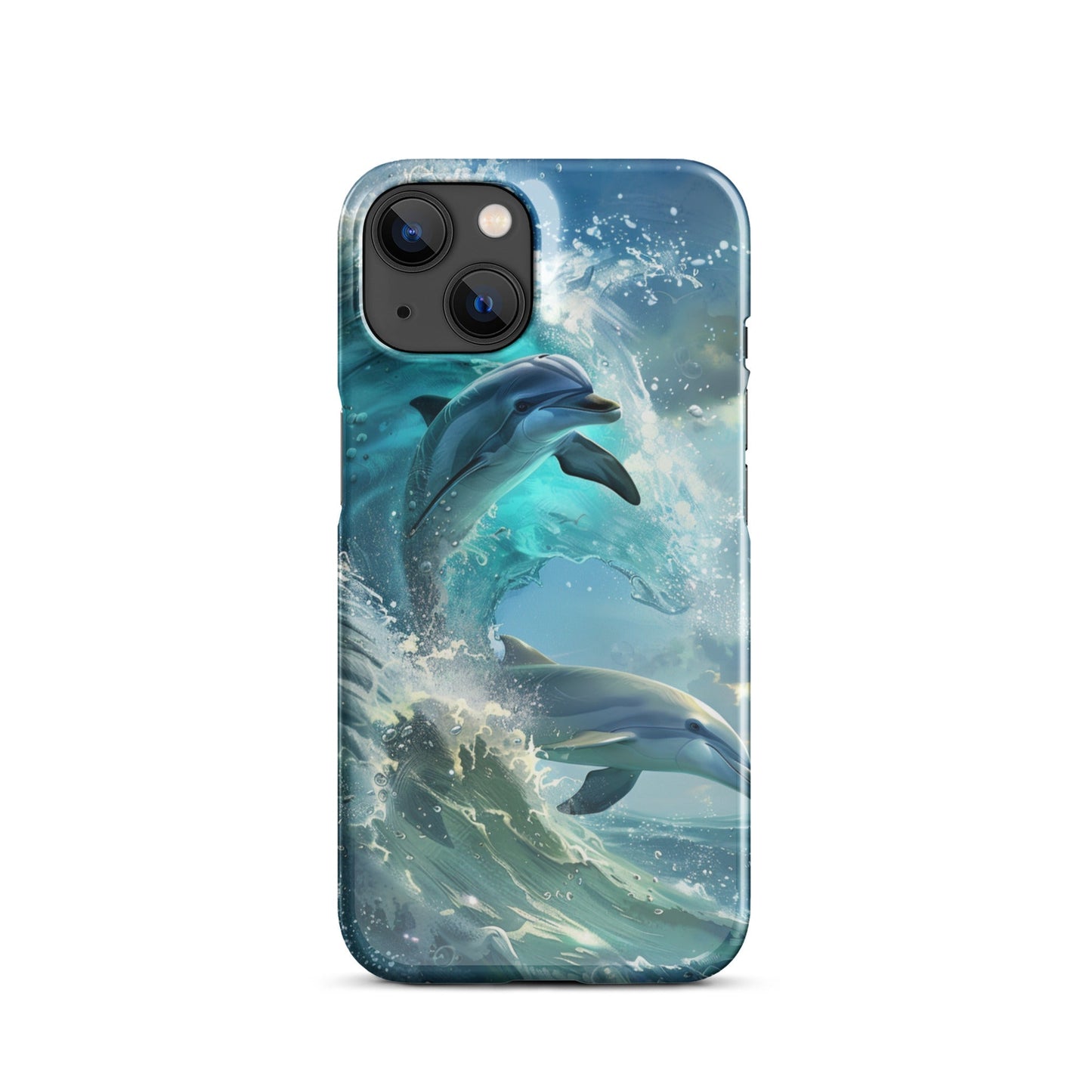 Dolphin Phone case for iPhone-22