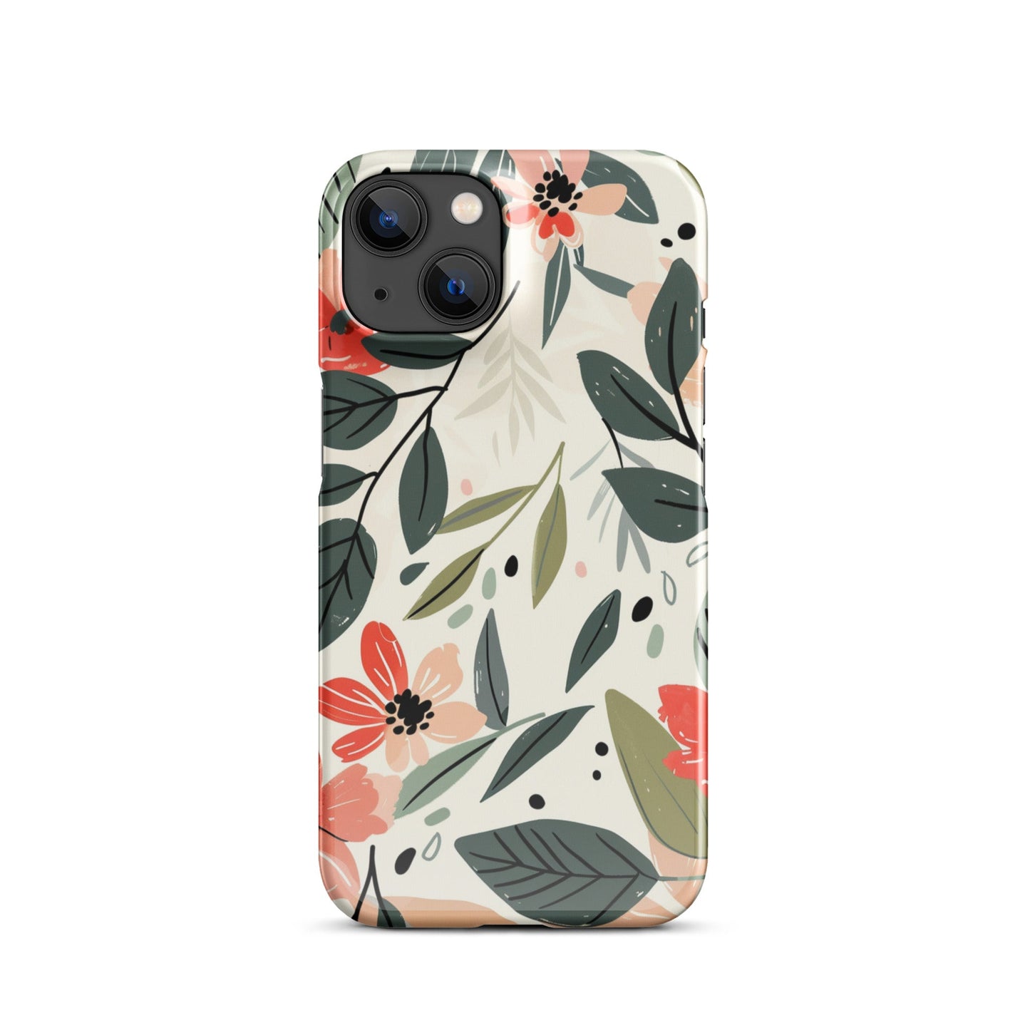 Flower leave Phone case for iPhone-22