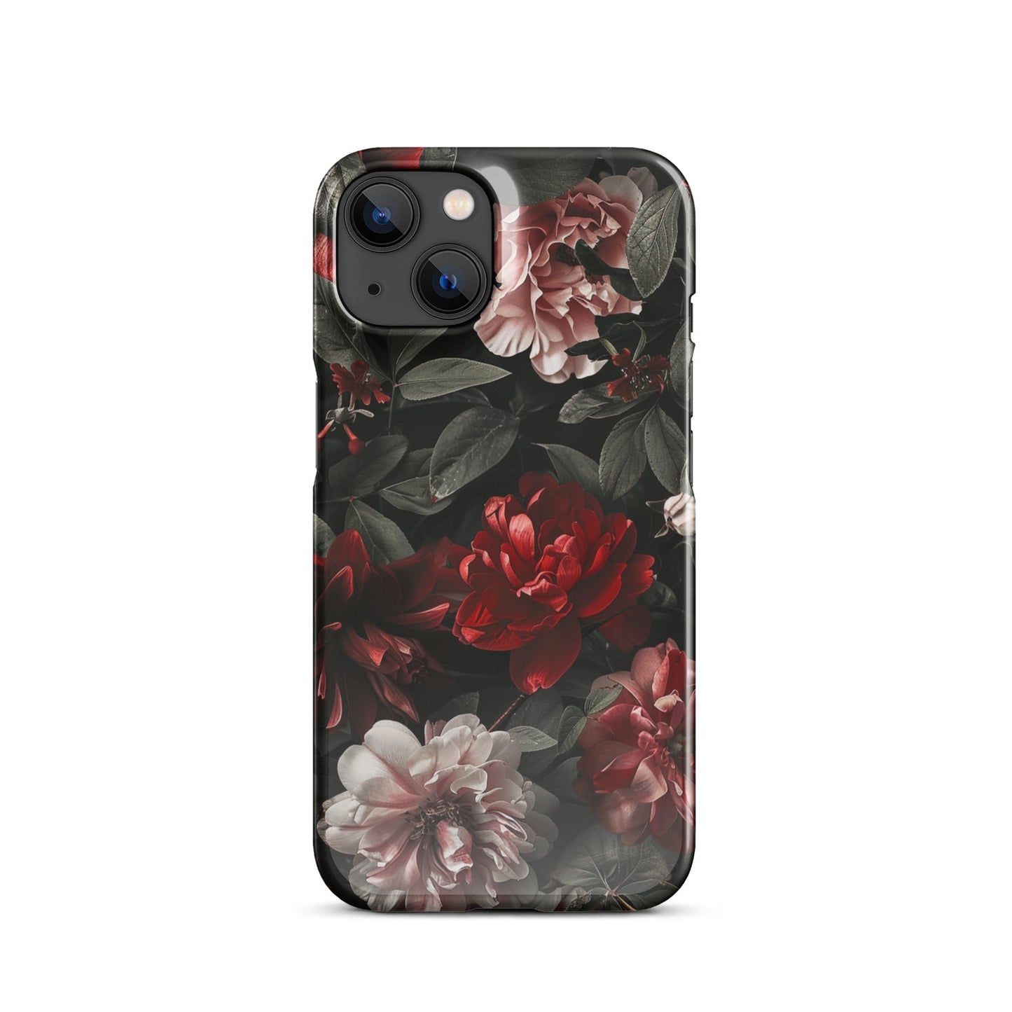 Pink Red Floral Phone case for iPhone-22