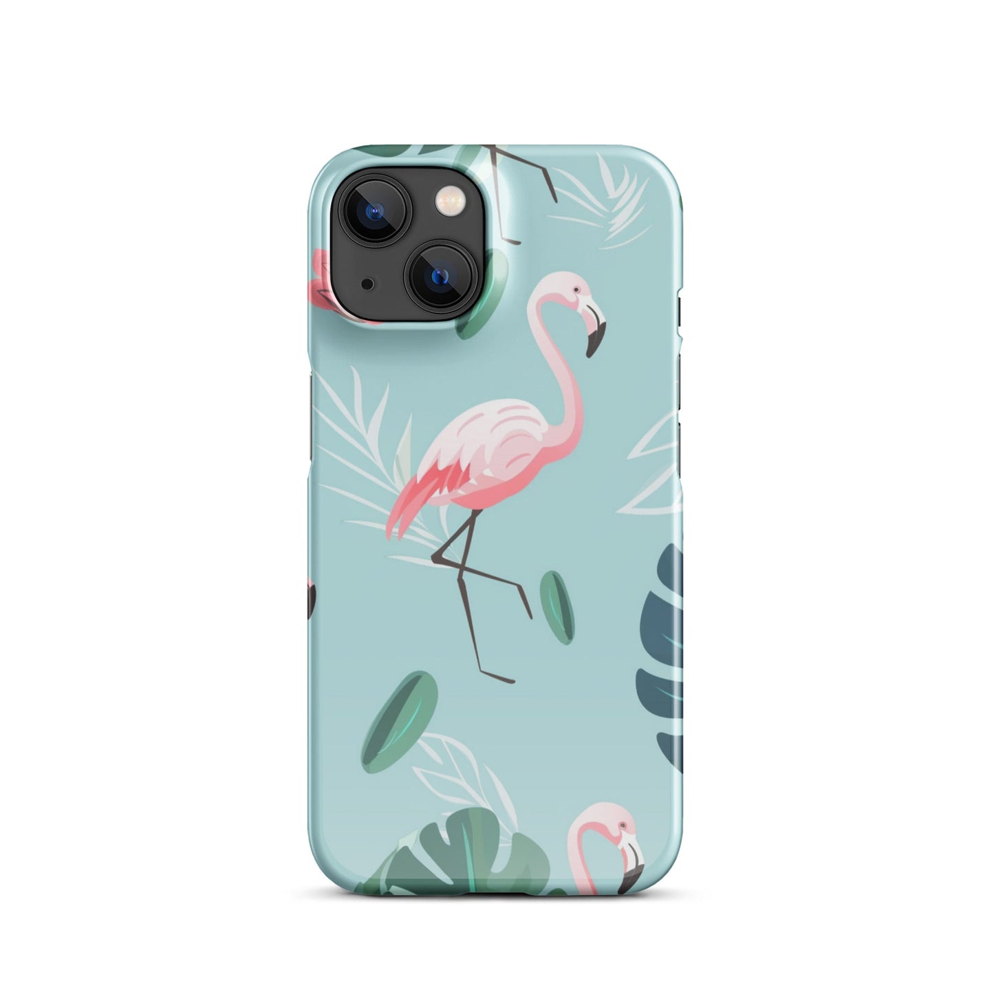 Tropical Flamingo Phone case for iPhone-22