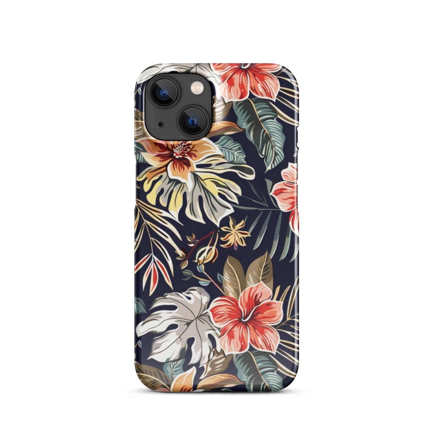 Tropical Floral Phone case for iPhone-22