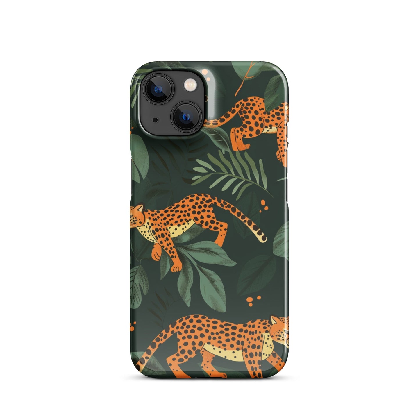 Leopard baby Phone case for iPhone-22