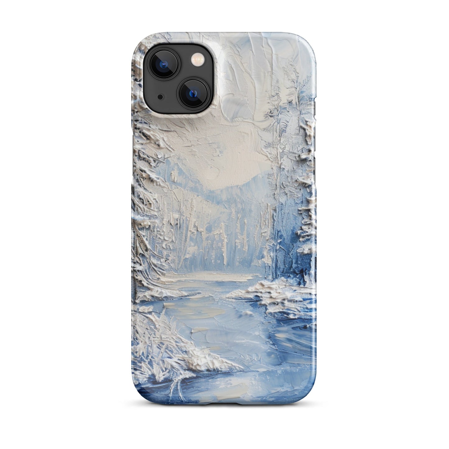 Winter River Phone case for iPhone-24