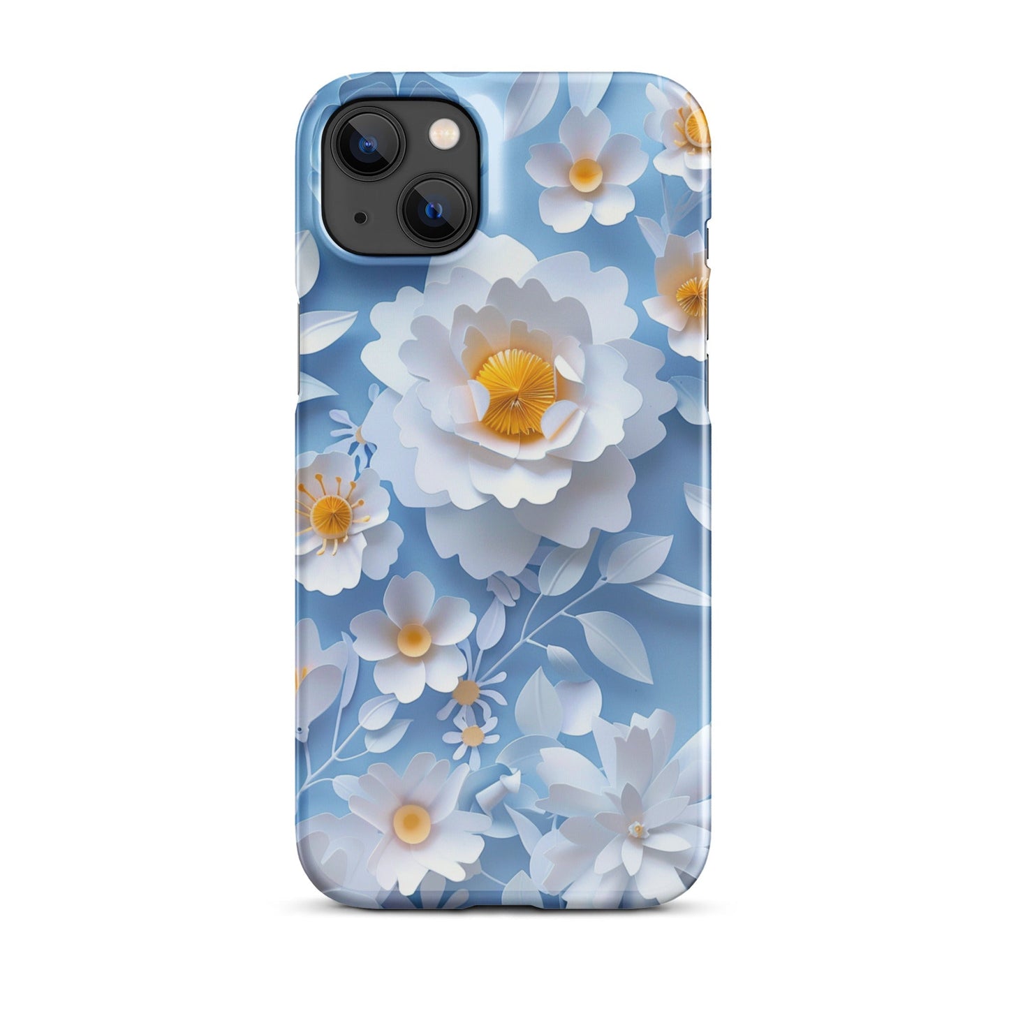 Daisy Blue Phone case for iPhone-24