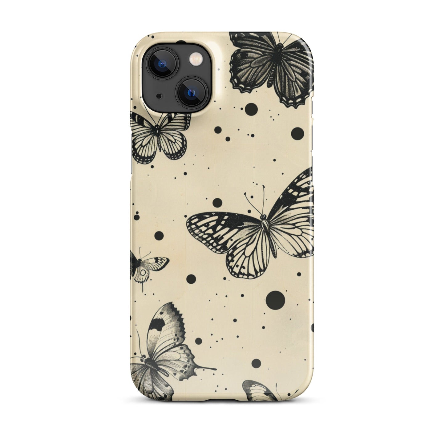 Vinatge Butterflies Phone case for iPhone-24