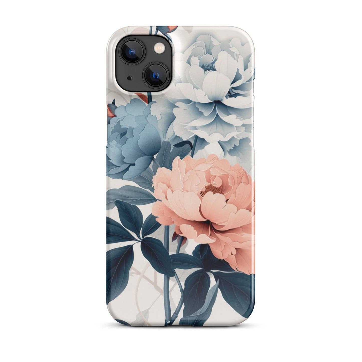 Tricolor Flowers Phone case for iPhone-24