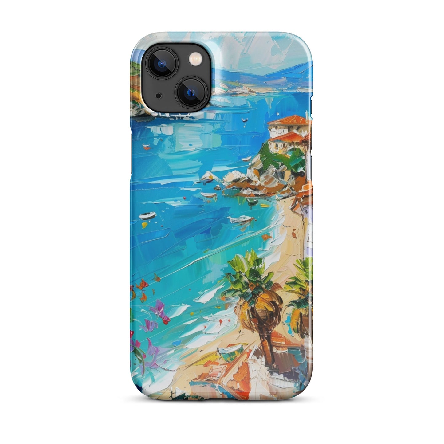 Mediterranean Beach Phone case for iPhone-24