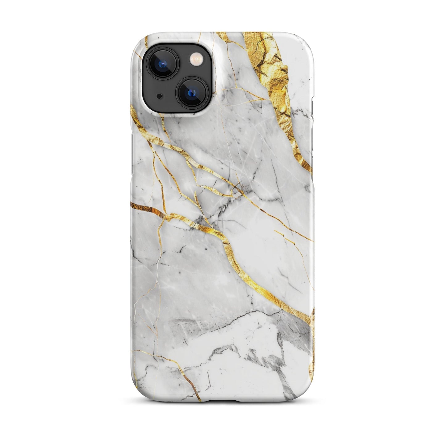 White Marble Phone case for iPhone-24