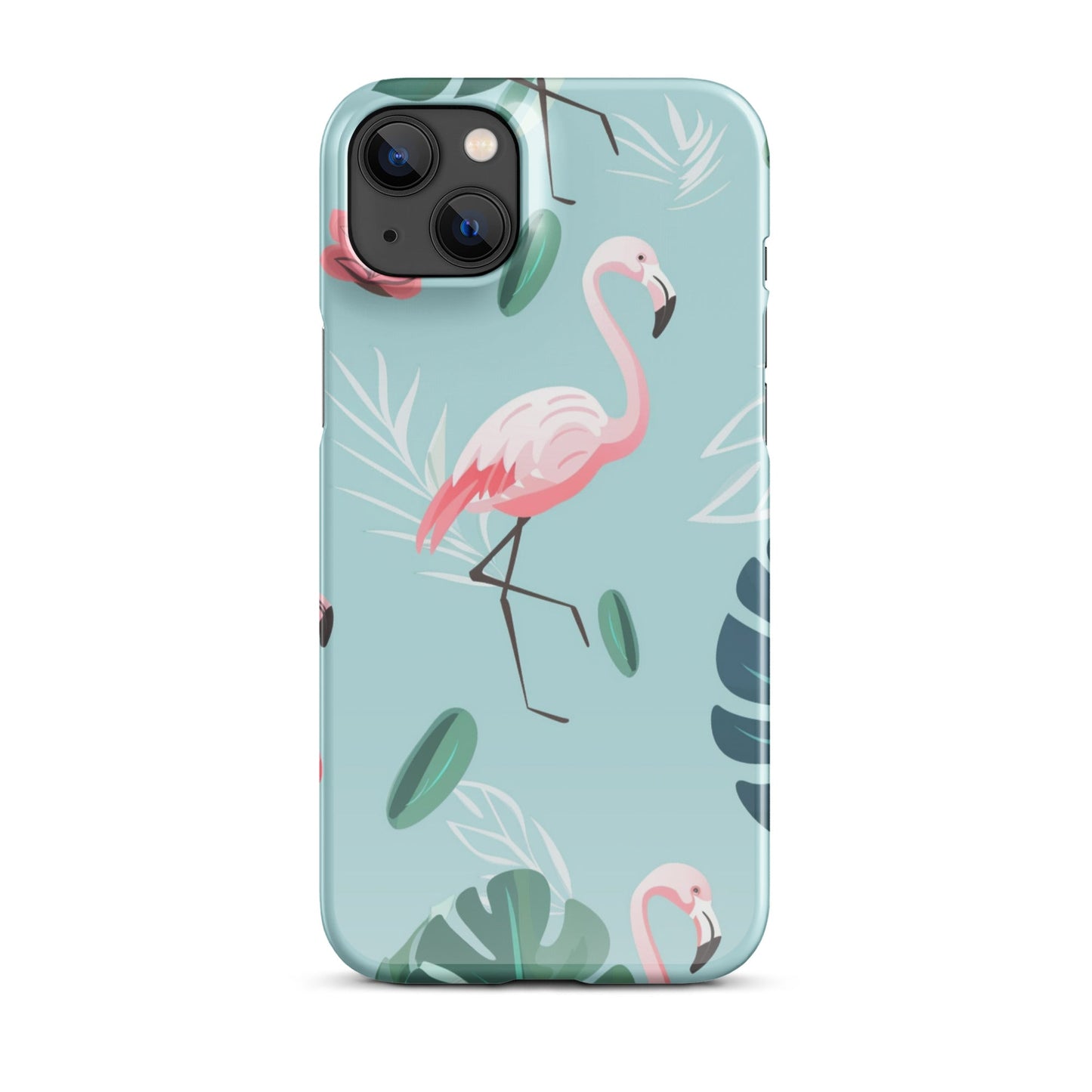 Tropical Flamingo Phone case for iPhone-24