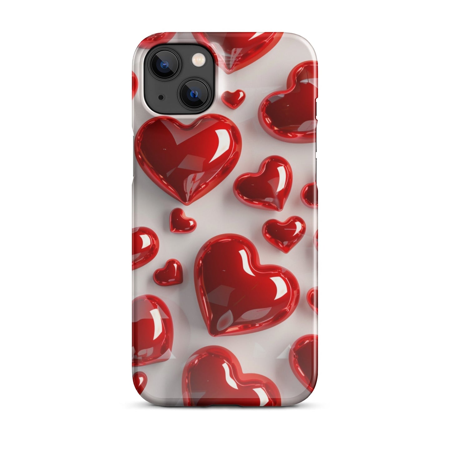 Red Hearts Phone case for iPhone-24