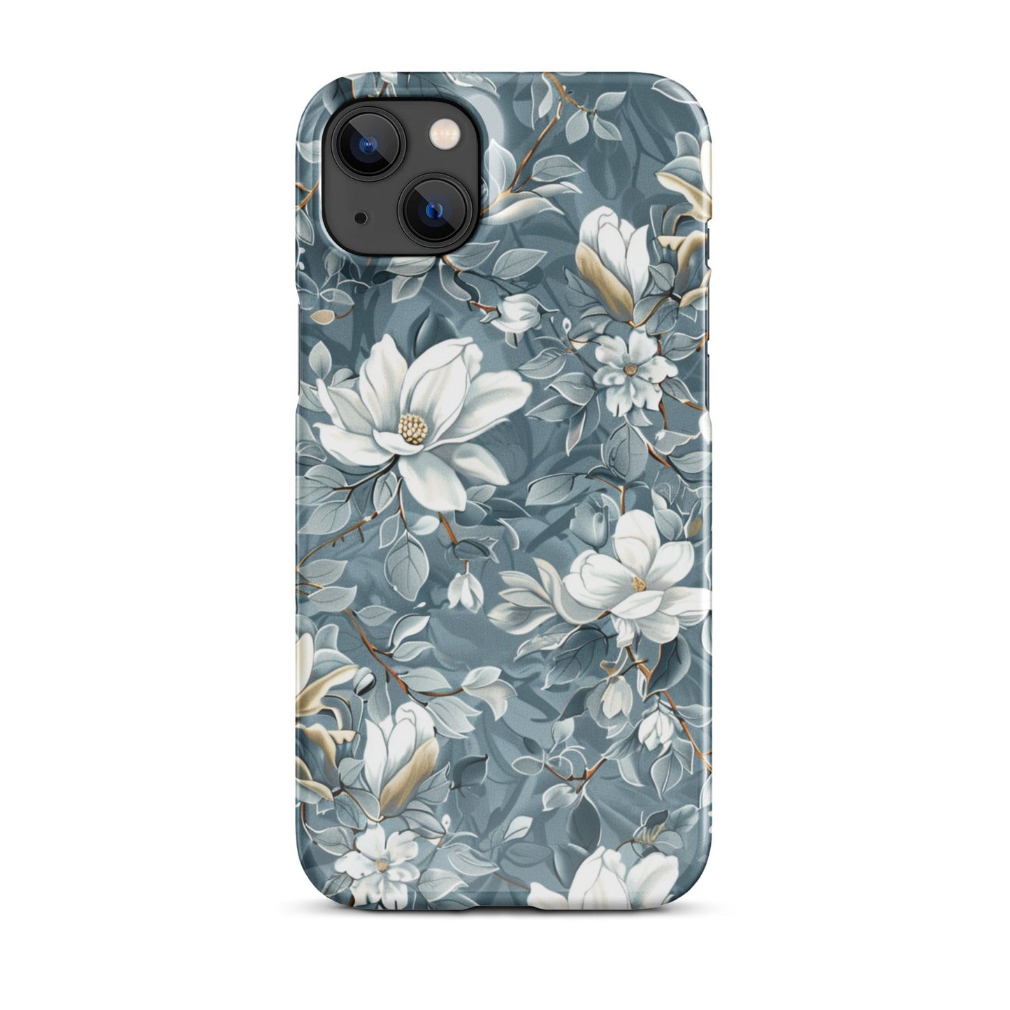 White Lily Phone case for iPhone-24