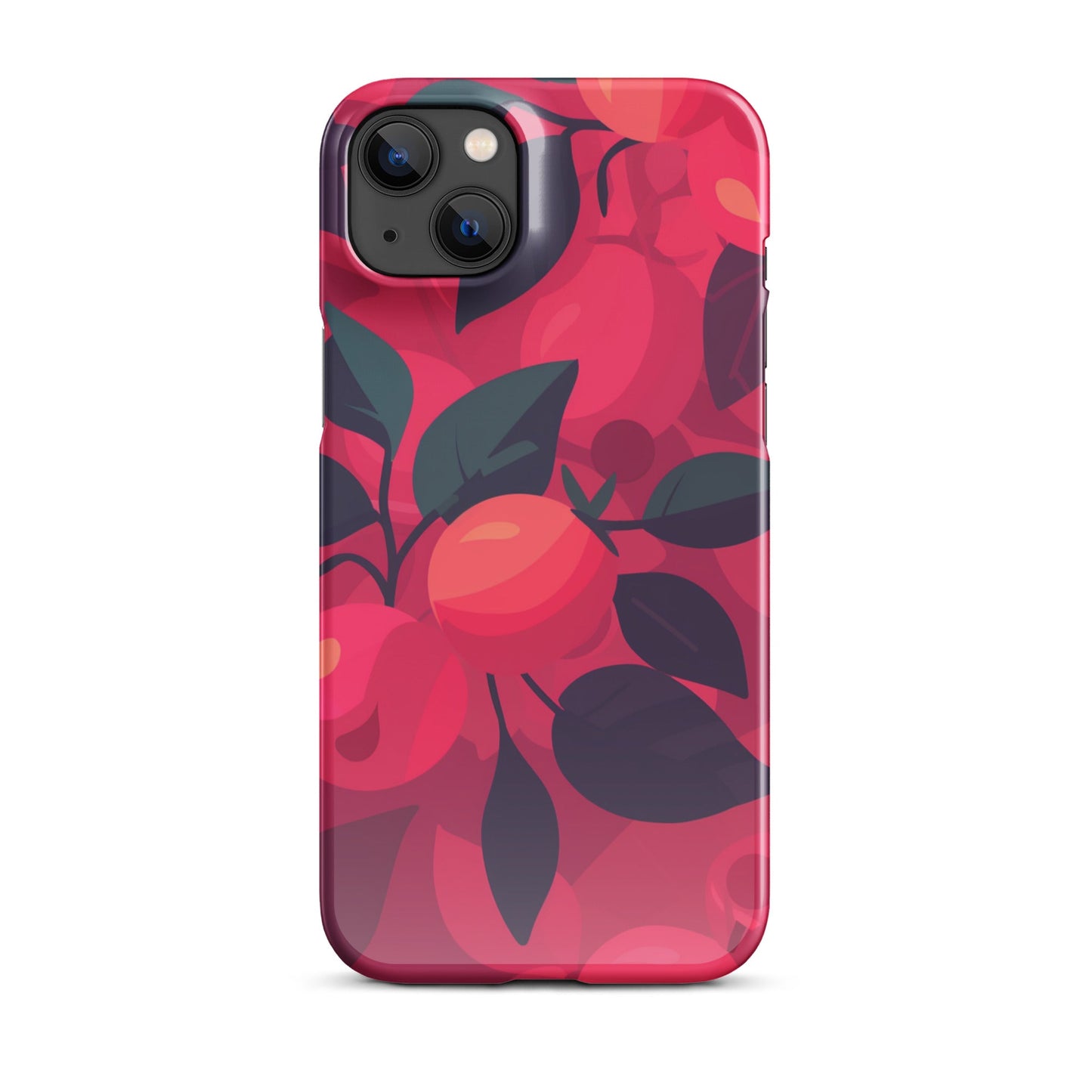 Red Fucsia Phone case for iPhone-24