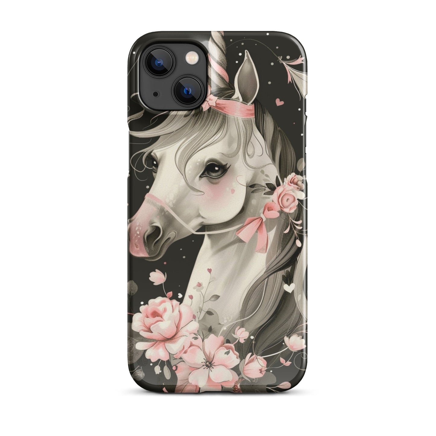 Cute horse Phone case for iPhone-24