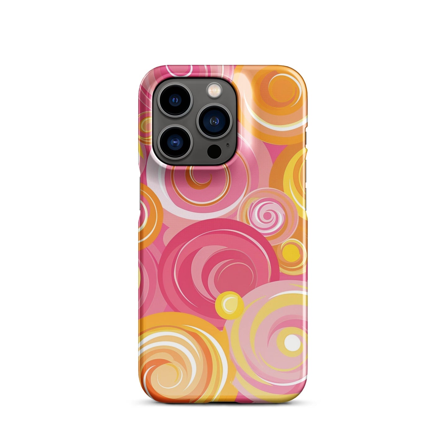 Pink Yellow Phone case for iPhone-27