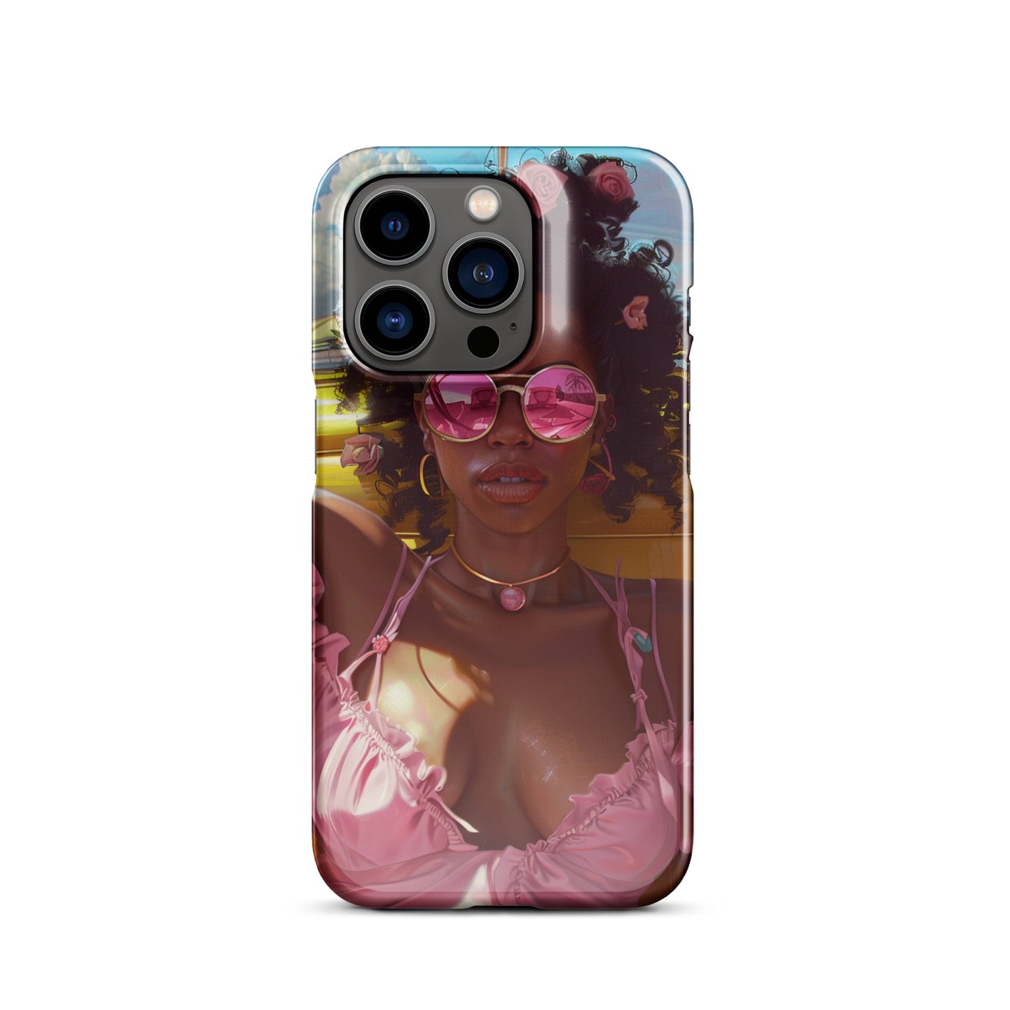 Black Girl Fashionista Phone case for iPhone-26