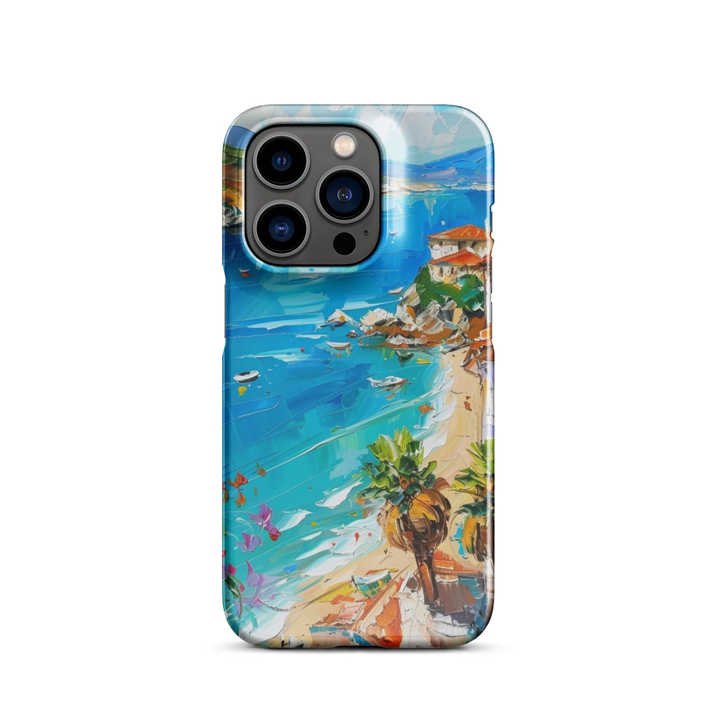 Mediterranean Beach Phone case for iPhone-26