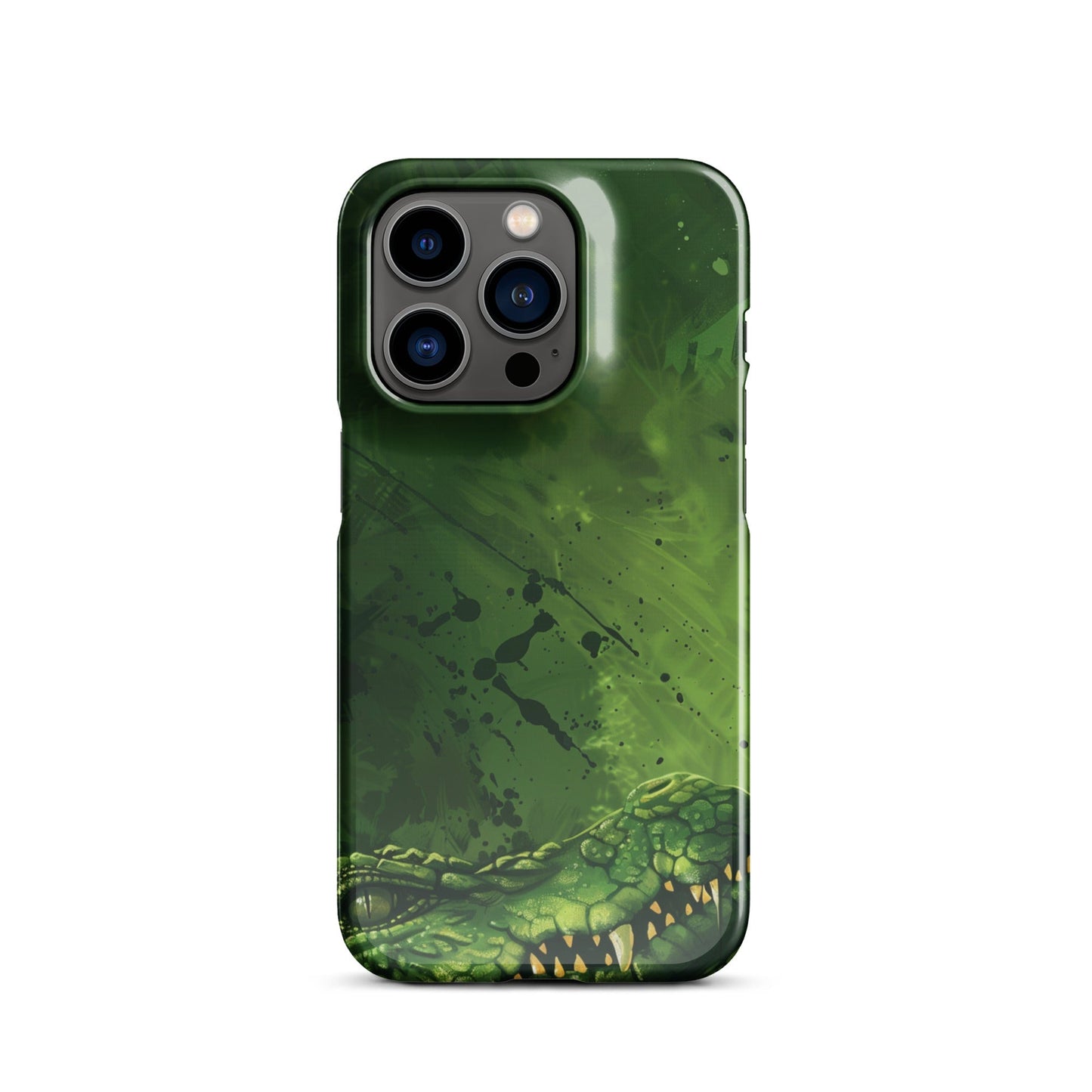 Crocodile Art Phone case for iPhone-26