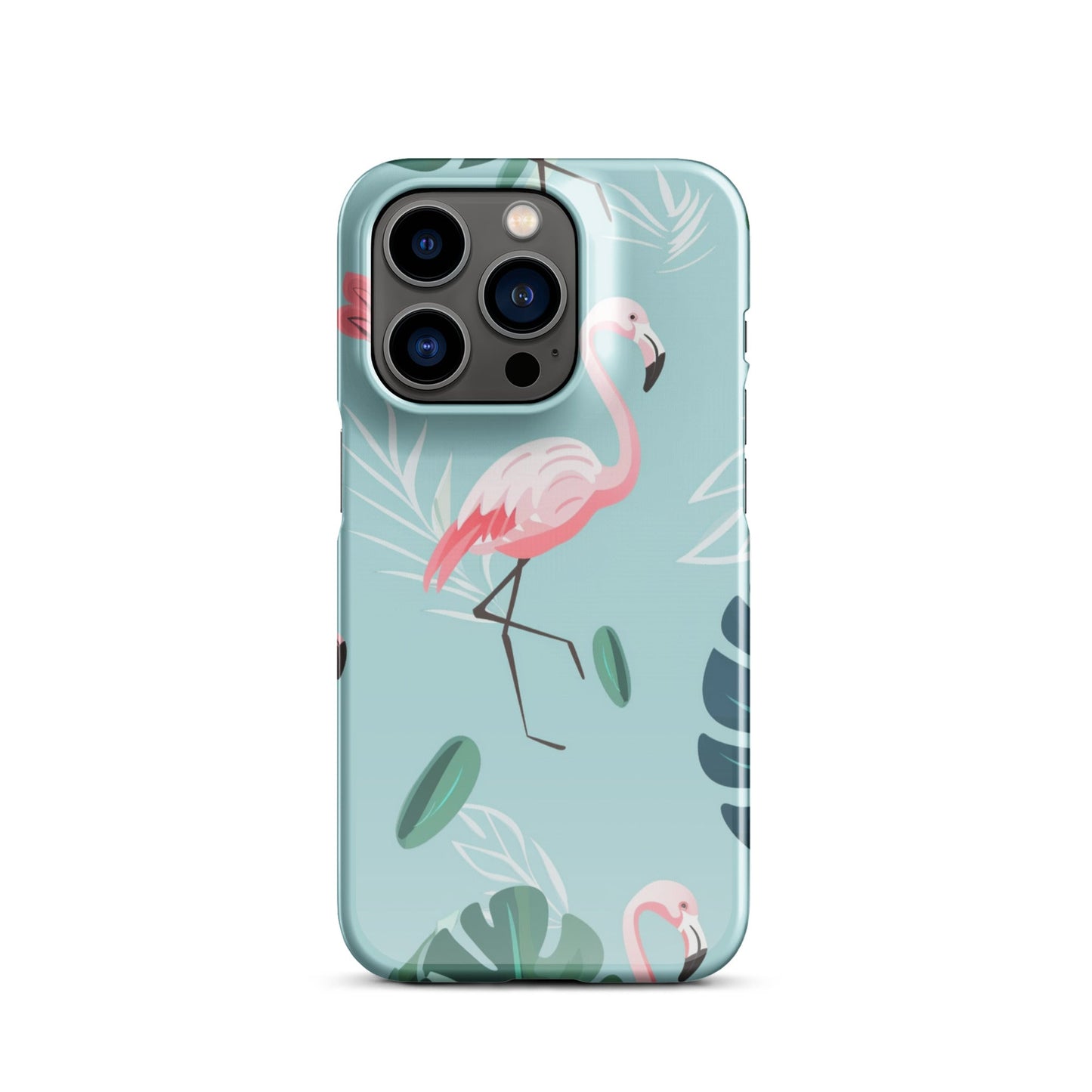 Tropical Flamingo Phone case for iPhone-26