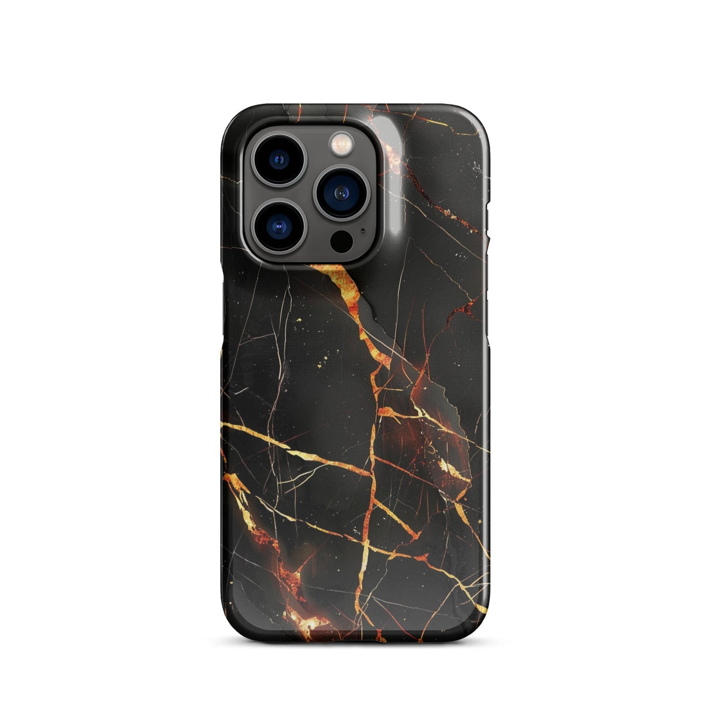 Black Marble Phone case for iPhone-26