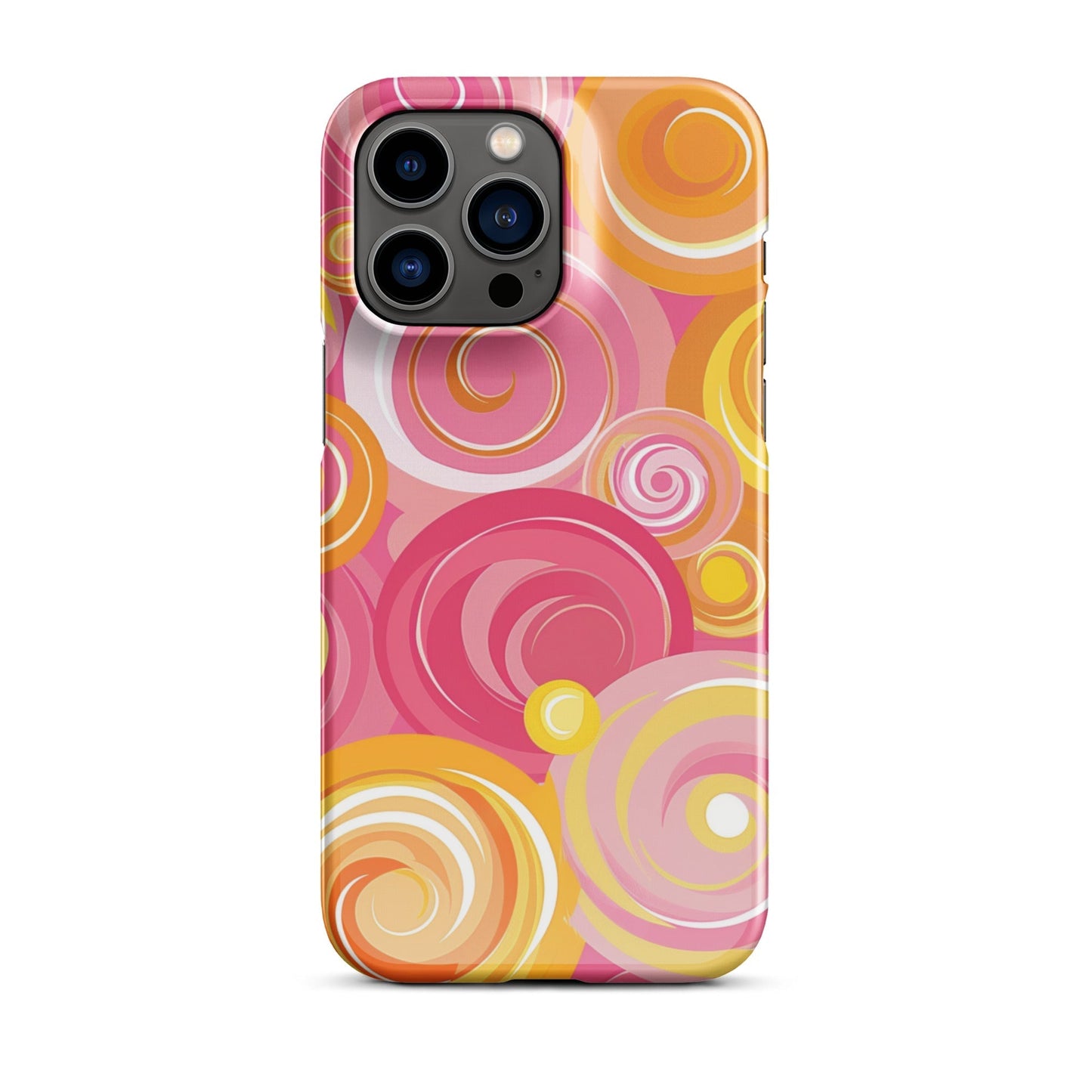 Pink Yellow Phone case for iPhone-29