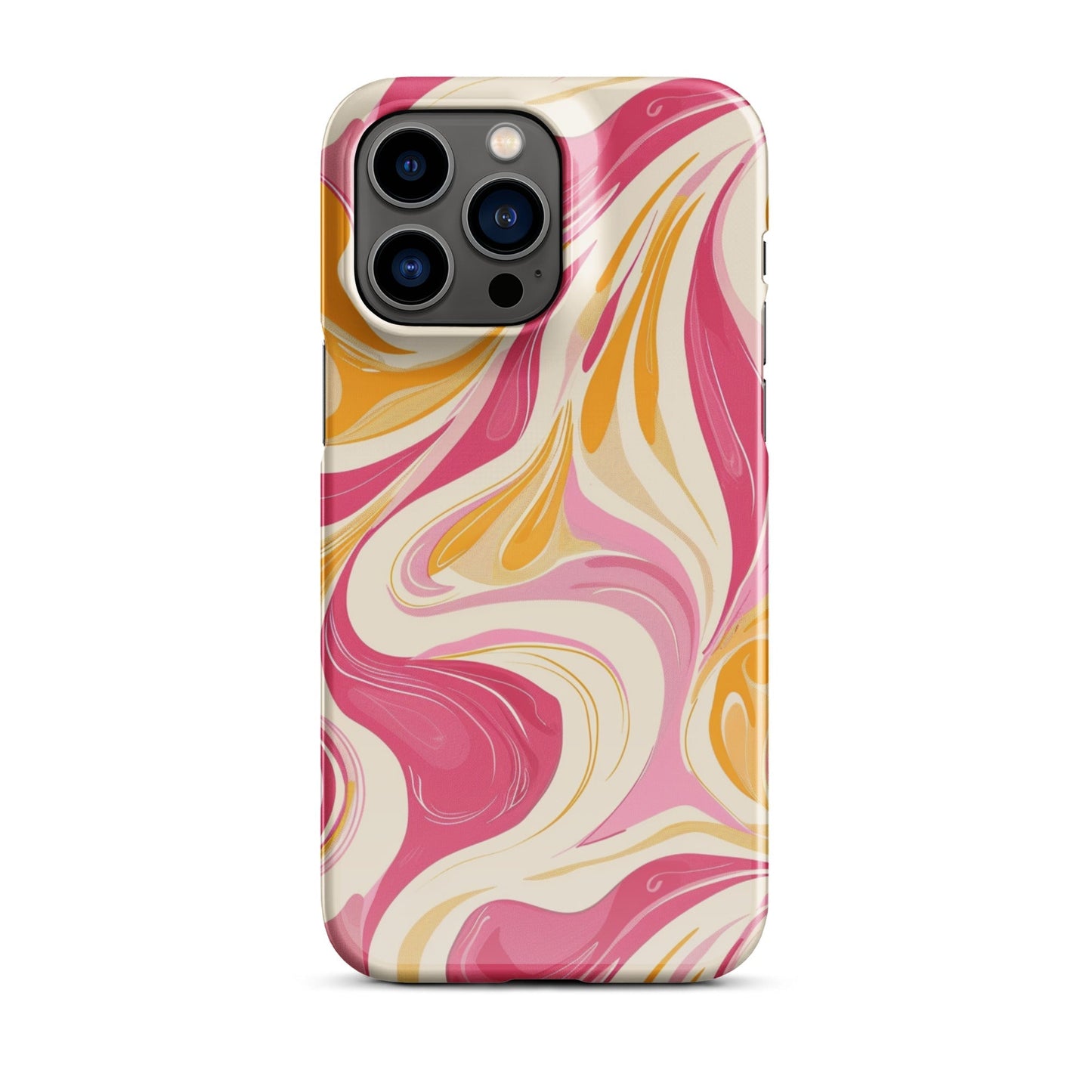 Yellow & Pink Phone Phone  case for iPhone-28