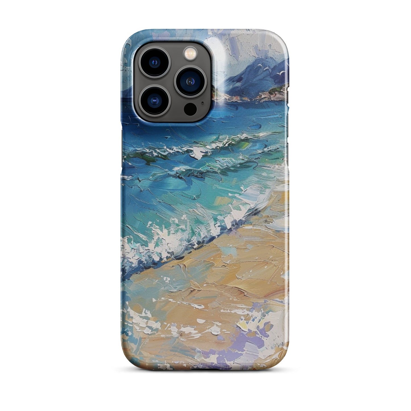 Beach Painting Phone case for iPhone-28