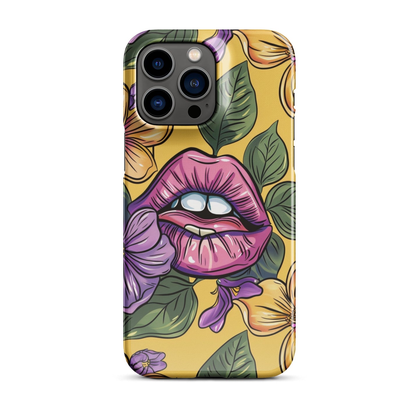 Vibrant Lips Phone case for iPhone-28