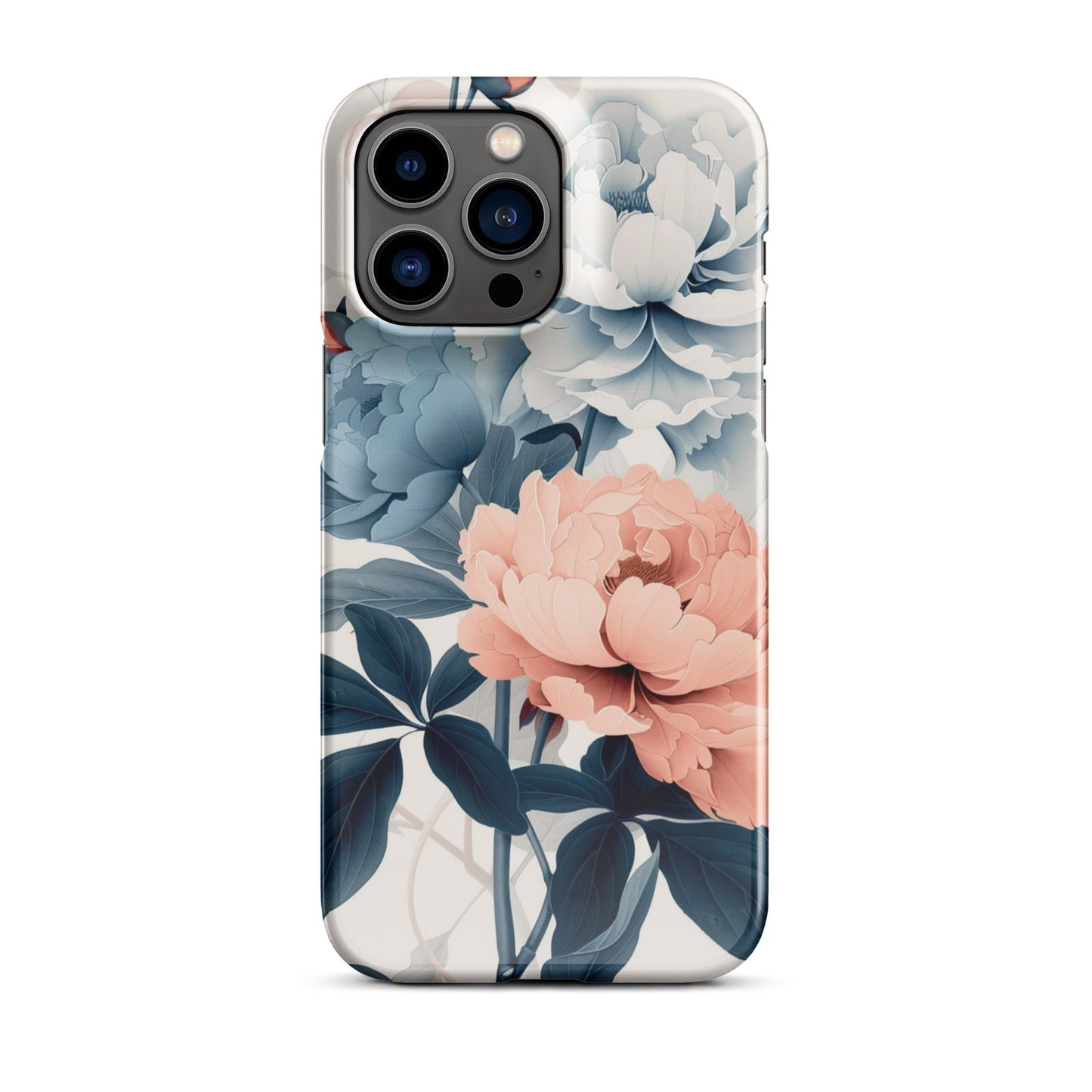 Tricolor Flowers Phone case for iPhone-28