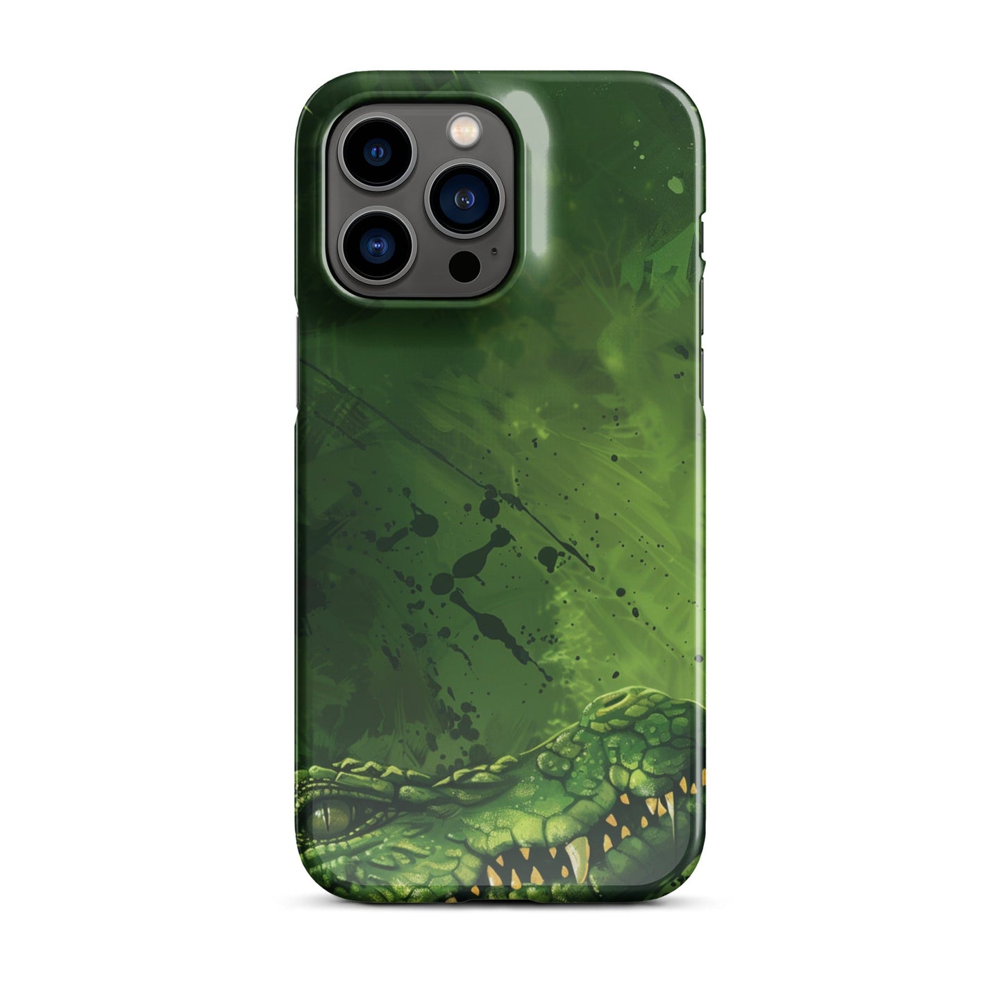 Crocodile Art Phone case for iPhone-28