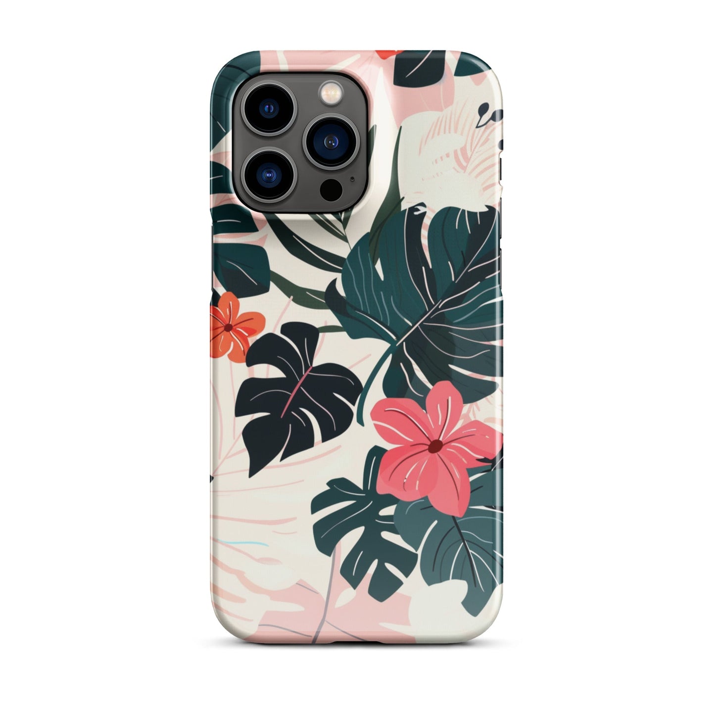 Flower leaves Phone case for iPhone-28