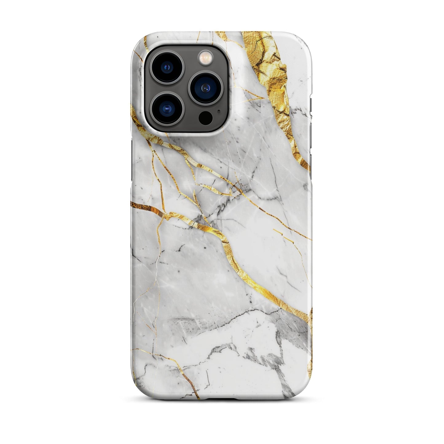 White Marble Phone case for iPhone-28