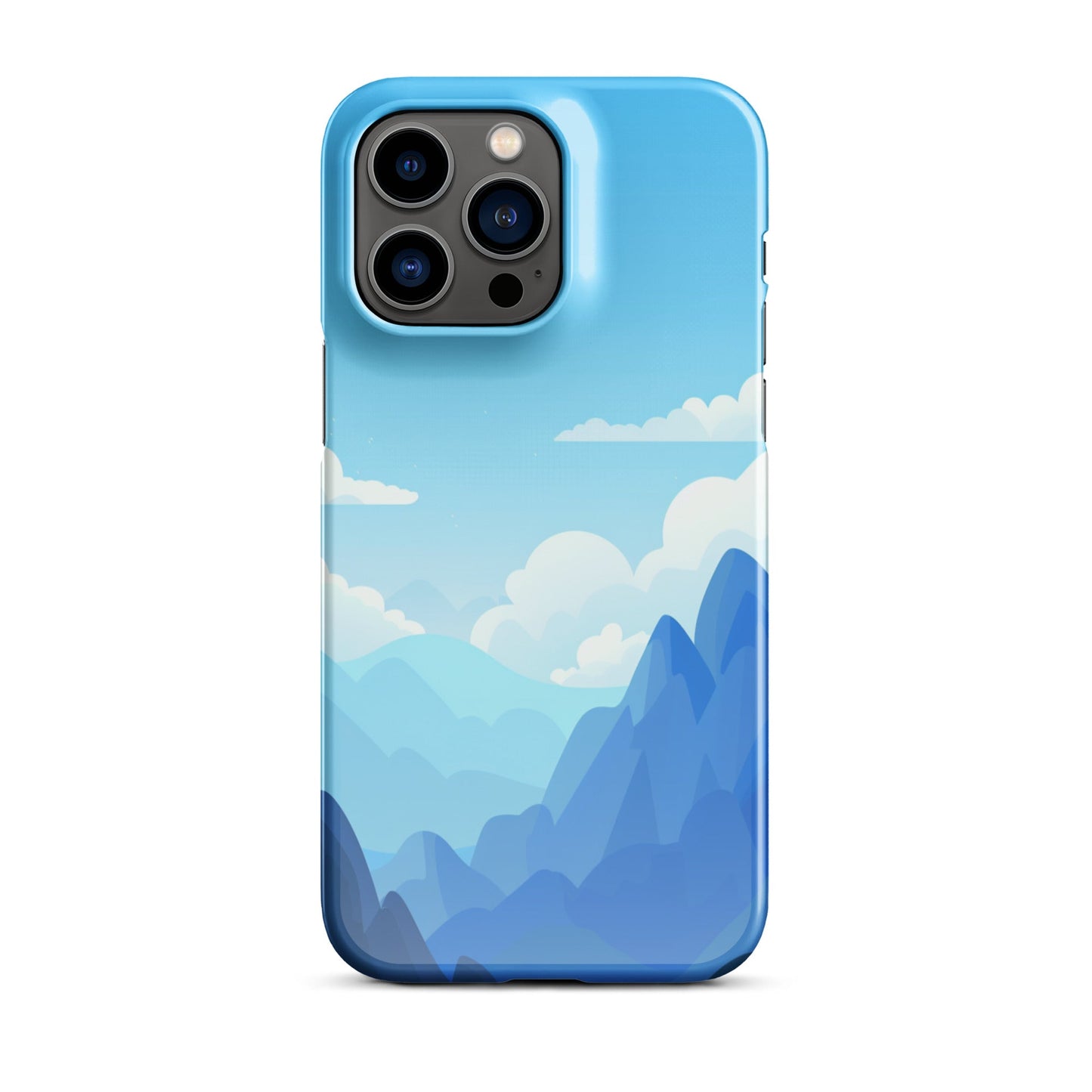 Blue Mountain Phone case for iPhone-28