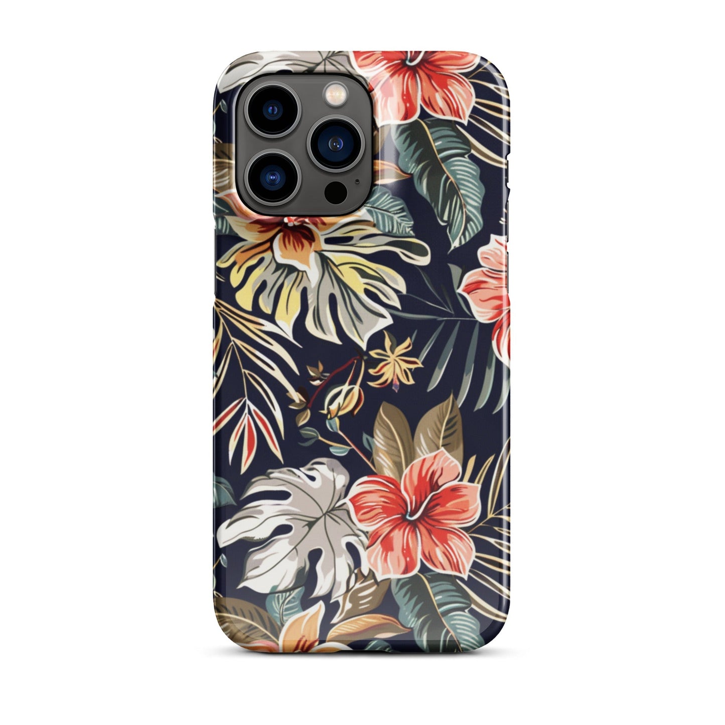 Tropical Floral Phone case for iPhone-28